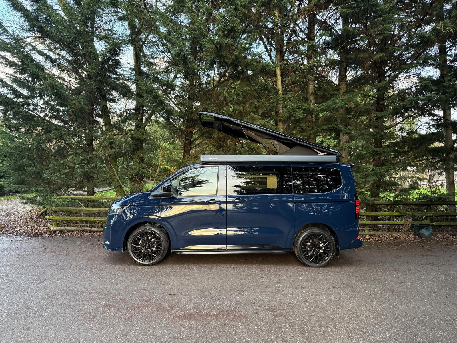 VW T7 - 150ps DSG - Tailgate - 3-Seater Bed On Rails - Available now!