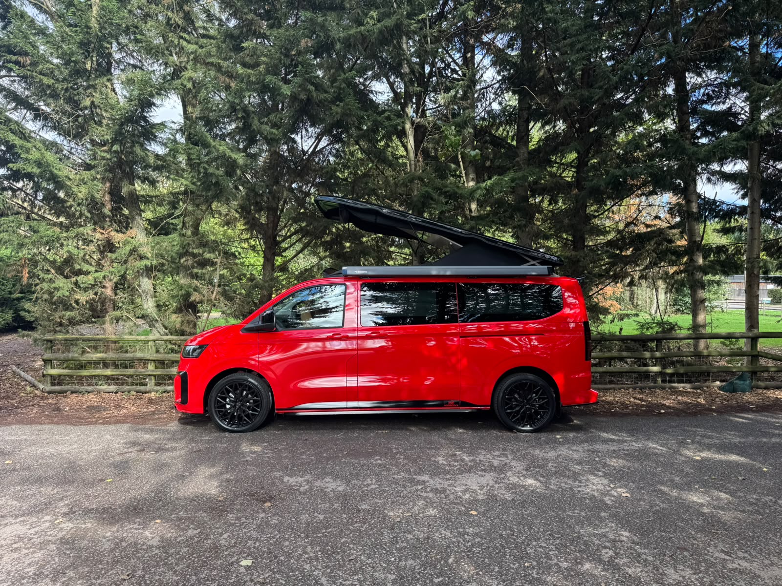 VW T7 - LWB 150ps DSG - *Off Grid Ready* 3-Seater Bed On Rails - AVAILABLE NOW!